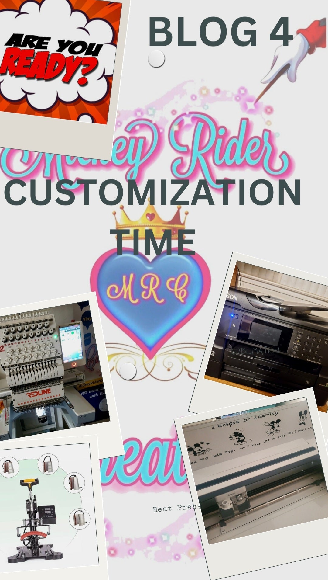 What is it like to get customized by Mickey Rider Creations® LLC