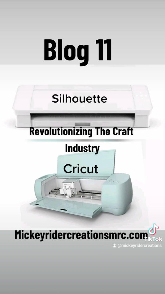The Art of Cutting: How the Silhouette and Cricut are Revolutionizing the Craft Industry